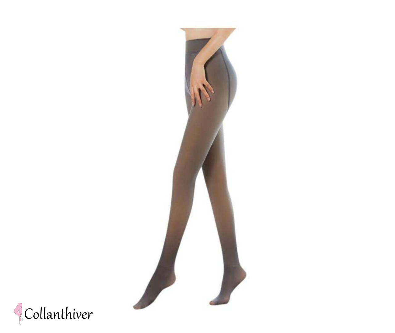 Collants d'hiver™ Noir Transparent